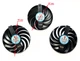 Вентилятор для видеокарты Sapphire RX 6700 6800 6900 XT (orgnl) FirstD FDC10U12D9-C FDC10H12D9-C (FD10015M12D) комплект 3 шт (№340) - изображение 3