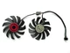 Вентилятор Everflow для видеокарты ASUS (orgnl) 75 мм 5-pin T128010BH (FD7010H12S T128010SH FD7010H12D T128010SM) комплект 2 шт (№33.21) - изображение 2
