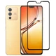Захисне скло LUX для Vivo V23 5G повне проклеювання чорний - зображення 1