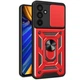 Чохол Fiji Camera Defence для Samsung Galaxy A36 5G (A366) бампер із захистом камери та підставкою Red - зображення 1