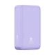 Зовнішній акумулятор Baseus Magnetic Mini Wireless Fast Charge Power Bank 20000mAh 20W Purple (PPCX150005) - изображение 6