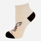 Шкарпетки жіночі короткі бавовняні Left&Right (Лівій&Правий) L&R 123 35-37 Перлинні (4823121004544) - зображення 1