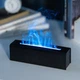Увлажнитель воздуха, портативный аромадифузор с имитацией огня Kinscoter H3 Nordic Style Flame 200 мл, Black - изображение 6
