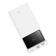 Зовнішній акумулятор Baseus Star-Lord Digital Display Fast Charging Power Bank 20000mAh 30W Moon White（With Simple Series Charging Cable USB to Type-C (P10022904213-00) - изображение 3