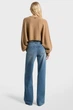 Жіночі сині джинси RELAXED WIDE LEG Michael Kors 2 MF49065FAU - изображение 4
