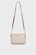 Жіноча біла сумка з візерунком JET SET CROSSBODY Michael Kors OS 32F1GJ6C7B - изображение 6