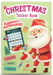 Книга для для детей Адвент календарь Christmas sticker book Веселые развлечения - изображение 1