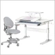 Комплект Evo-Kids стол TH-320 Grey + кресло Evo-kids Mio-G (TH-320 W/G + Y-407 G) - изображение 1