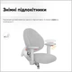Комплект Evo-Kids стол TH-320 Grey + кресло Evo-kids Mio-G (TH-320 W/G + Y-407 G) - изображение 7