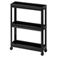 Тележка VESKEN IKEA 604.712.24 черный - изображение 1