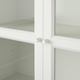 Книжный шкаф со стеклянными дверями BILLY/OXBERG 160x30x202 см IKEA 890.178.32 белый / белый - изображение 4