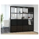 Стелаж KALLAX 147x147 см IKEA 102.758.62 чорний/коричневий - зображення 3