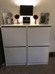 Тумба для взуття BISSA 49x28x93 cm IKEA 705.302.56 білий - зображення 7