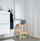Табурет зі сходинкою BEKVAM 50 см IKEA 601.788.87 бук - зображення 3