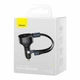 Автомобильное зарядное устройство Baseus Enjoyment Retractable 2-in-1 Car Charger C+L 30W Black CGTX000001 - изображение 1