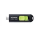 Флеш-накопитель ADATA USB 3.2 Gen1 UC300 Type-C 128Gb Black/Green ACHO-UC300-128G-RBK/GN - изображение 1