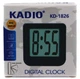 Часы настольные цифровые Kadio KD-1826 black - изображение 4