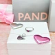 Серебряное ожерелье Пандора Pandora Сердце с паве и крыльями ангела 398505C02 - изображение 3