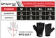 Рукавички Sporter Men (MFG-228.7 D) M Full Black (4820249722213) - зображення 2