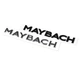 Эмблема надпись LinkNexGen Maybach (Черная Глянец) 185х22 мм (на скотче) A2228173300 - изображение 2