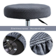 Круглий чохол на стілець Diana Textile Round Chair Ø 28-40 см Сірий - зображення 7