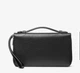 Чоловіче портмоне Michael Kors Cooper Pebbled Leather Wristlet (чорний) - зображення 3