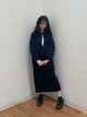 Юбка миди осенняя прямая женская Uniqlo 769862877 S Черная (1159828136) - изображение 8