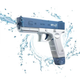 Водяной пистолет на Аккумуляторе Глок Детский водный пистолет Две Обоймы Glock 18 Синий - изображение 4