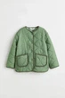 Стеганая куртка для девочки H&M 146-152 см (11-12Y) - изображение 1