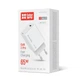 Мережевий зарядний пристрій ColorWay GaN Mini 65W PD Port PPS USB-C White (CW-CHS049PD-WT) - зображення 13