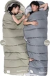 Спальник с капюшоном Naturehike M300 NH20MSD02 правый Зеленый (6975641885511) - изображение 4
