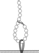 Боди Noir Handmade F297 Libido, L, черное, кружево, низ под латекс, открытый доступ, гартеры - изображение 7