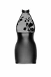 Платье Noir Handmade F311 Eros, 3XL, black, мини, юбка под латекс, верх — сетка, открытая спина - изображение 4