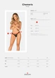 Трусики Obsessive Chemeris thong XL/2XL - изображение 7