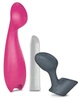 Набор: вибратор и 2 насадки We-Vibe Tango Pleasure Mate Collection (15911000000000000) - изображение 1