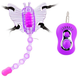 Клиторальный вибратор с хвостом для анальной стимуляции Baile Strap-on Butterfly цвет фиолетовый (00293017000000000) - изображение 2
