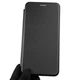 Чехол-книжка для Huawei P40 Lite E из экокожи с магнитом с подставкой черная - изображение 2