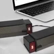 Компьютерные колонки Jedel акустическая система с подсветкой RGB и кабелем USB AUX, 6 Вт - изображение 3