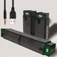 Компьютерные колонки Jedel акустическая система с подсветкой RGB и кабелем USB AUX, 6 Вт - изображение 7