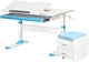 Комплект Evo-KidsTH-310 Blue Парта + тумба (TH-310 + BD C3_ BLUE) - изображение 1