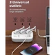 Сетевой удлинитель фильтр LDNIO SE3436 2500W 3 розетки, 2USB/2Type-C, QC/PD, 5A/65W - изображение 5