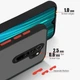Чехол матовый Smoke Case для Xiaomi Redmi Note 8 Pro Черный - изображение 2