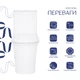Унитаз-компакт Qtap Nando безободковый с сиденьем Soft-close QT12221222AW - изображение 3