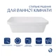 Раковина Qtap Scorpio 510х390х145 White QT1411K490WN - изображение 3