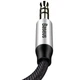 Аудіокабель Baseus Yiven Audio Cable M30 1.5M Silver+Black (CAM30-CS1) - изображение 5