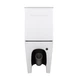 Унітаз-компакт Qtap Robin Ultra Quiet безободковий з сидінням Soft-close QT13222128AUQ1W - зображення 7