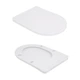 Унитаз напольный Qtap Robin New Ultra Quiet безободковый с сиденьем Soft-Close WHITE QT13226083AW - изображение 8