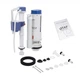 Унитаз напольный Qtap Robin New Ultra Quiet безободковый с сиденьем Soft-Close WHITE QT13226083AW - изображение 9