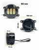 Комплект протитуманних LED фар AllLight FB-350Y D=90мм White+Yellow (Renault, Citroen, Ford, Mitsubishi, Opel, Peugeot, Subaru) - зображення 4