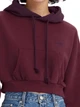 Худи утепленное на флисе женское Levi`s 289029296 XL Бордовое (1159827814) - изображение 3